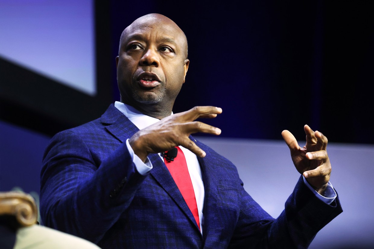 Sen. Tim Scott at the Family Leadership Summit