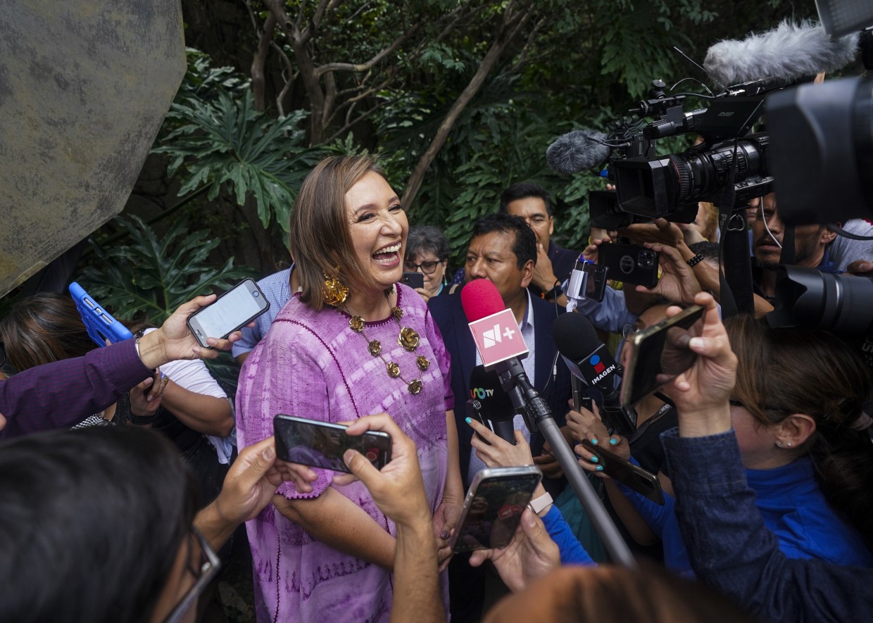 Mexico’s favored president is challenged by a senator who started up selling street tamales