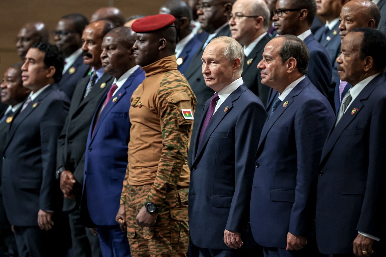 Putin searches for more friends at Africa summit but low turnout dampens bid for influence (nbcnews.com)
