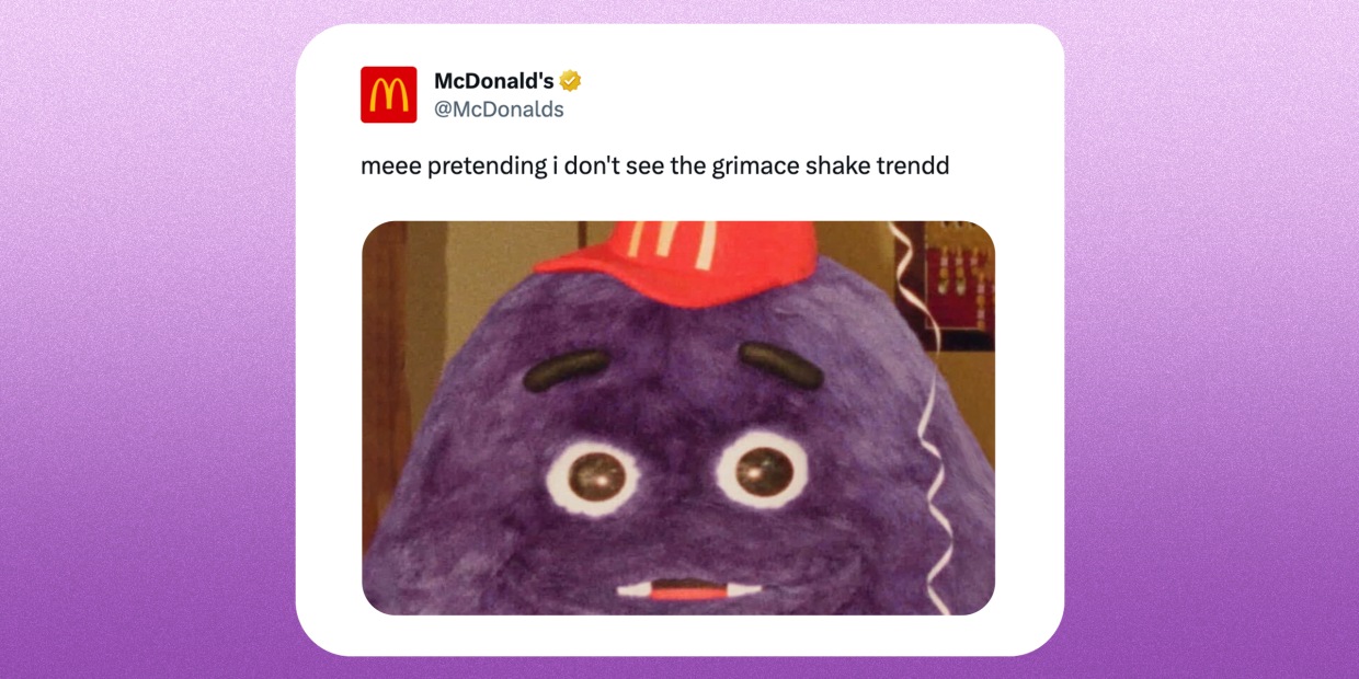 I bought the Grimace Shake : r/notinteresting