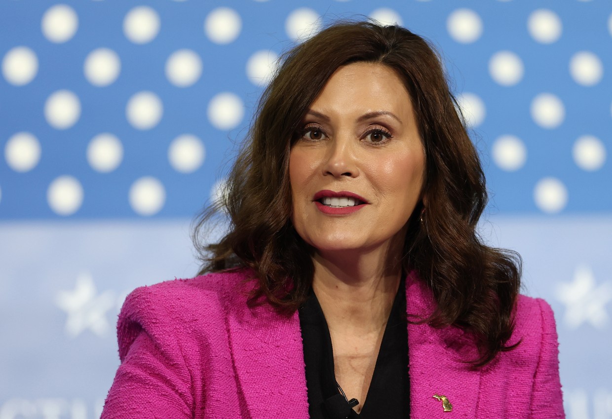 Michigan Governor Gretchen Whitmer.