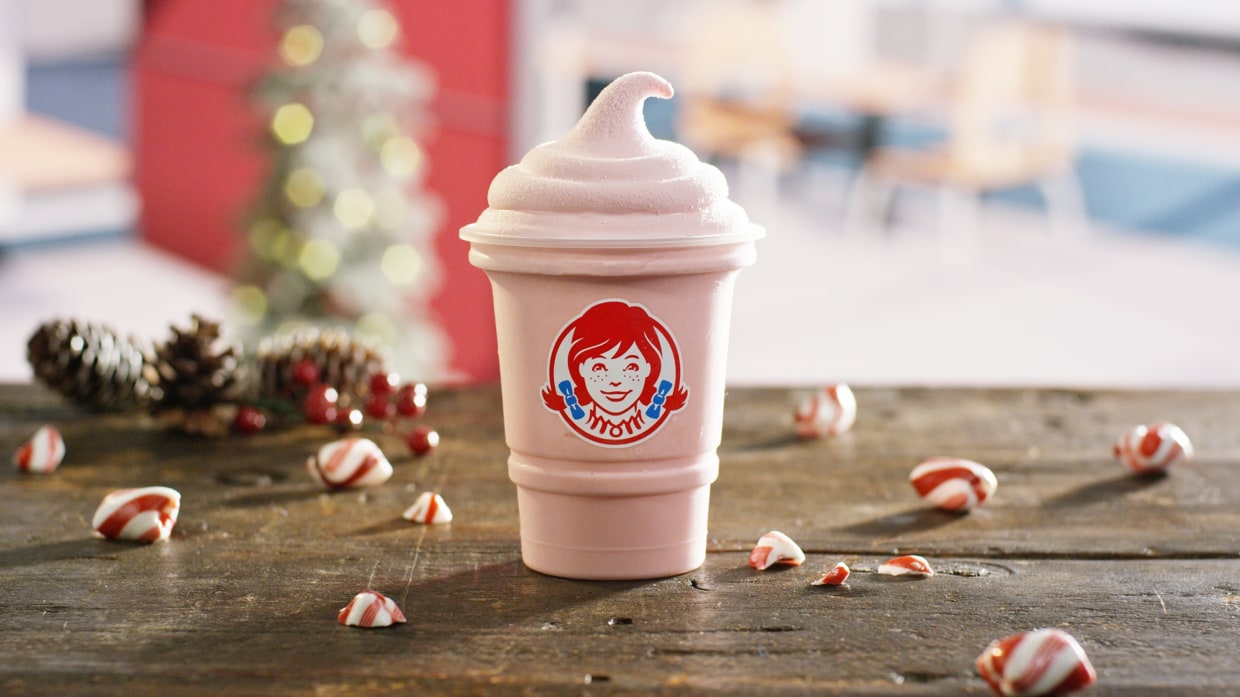 Wendys Peppermint Frosty Returns for the Holiday Season