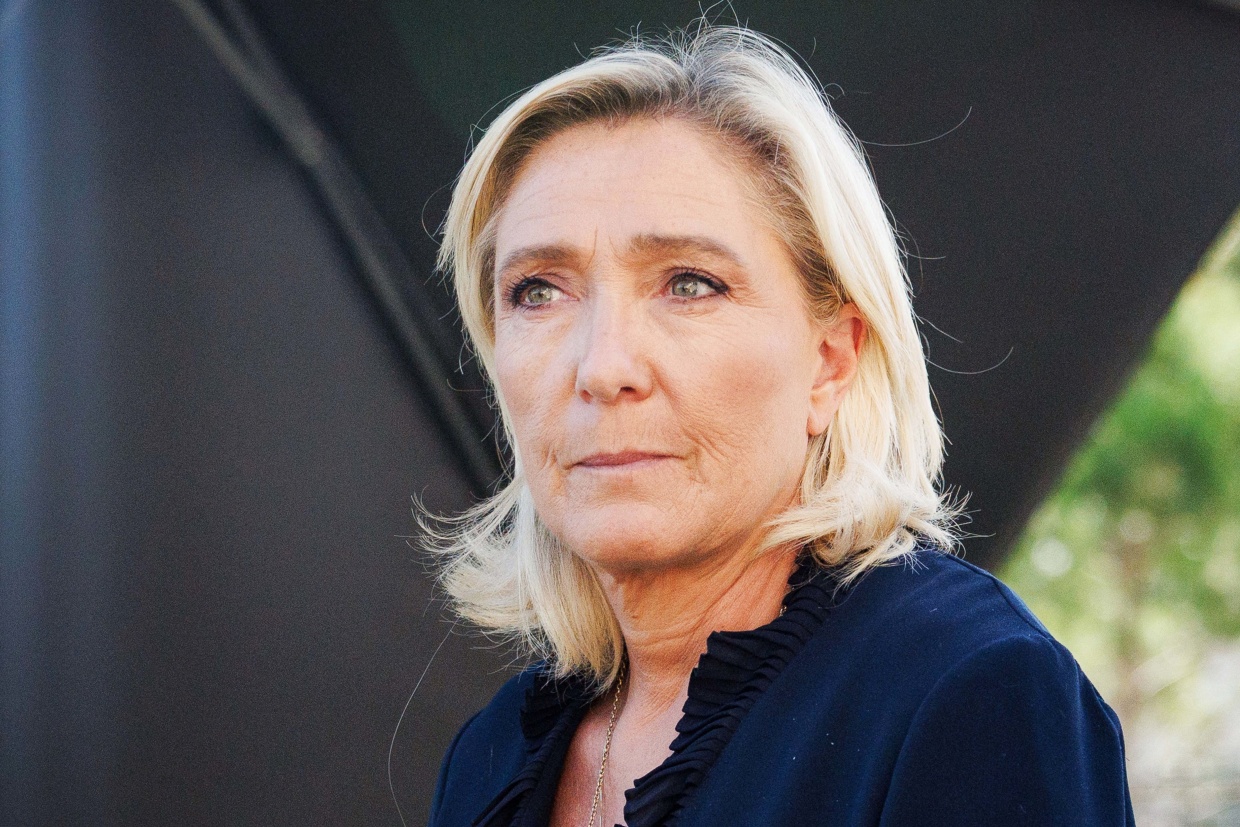 French far-right leader Marine Le Pen is criticized for plans to march  against antisemitism