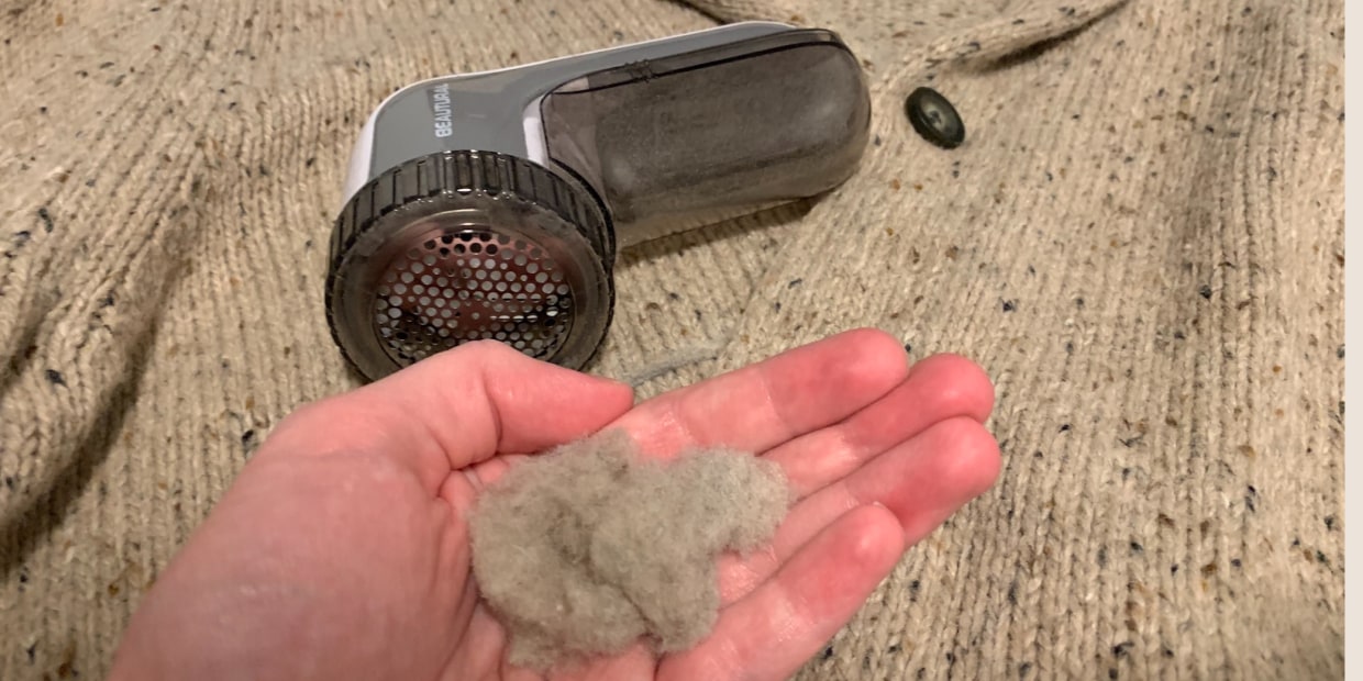 This 11 fabric shaver made my sweaters look brand new