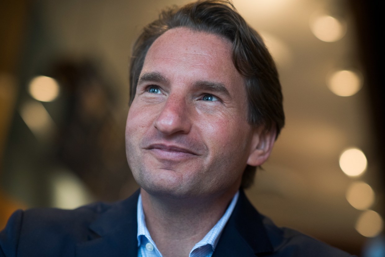 Dean Phillips smiles.