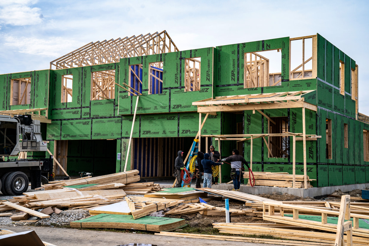 New home construction jumps, raising hopes for better housing market