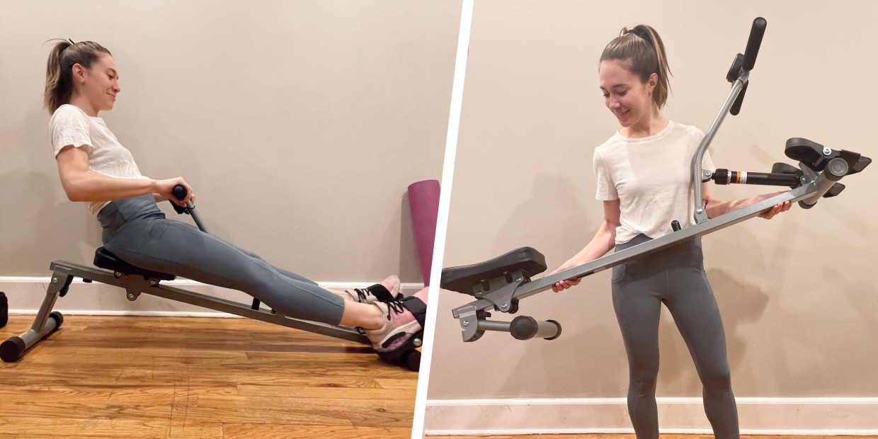 Small home best sale rowing machine