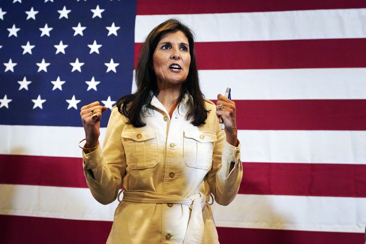 Nikki Haley in New Hampshire