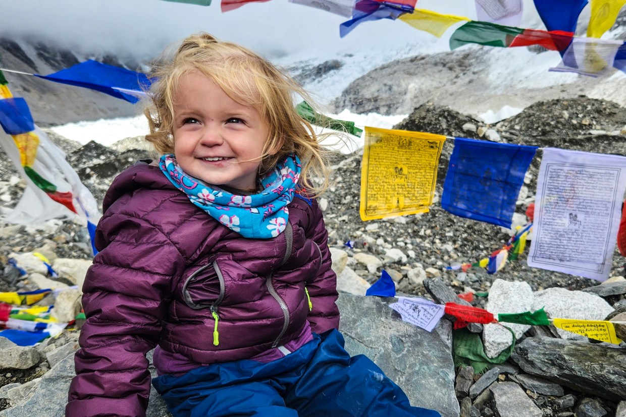 Families have taken children as young as 2 to Everest Base Camp