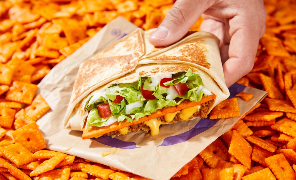 Taco Bell Debuts The Big Cheez It Crunchwrap Supreme and Tostada