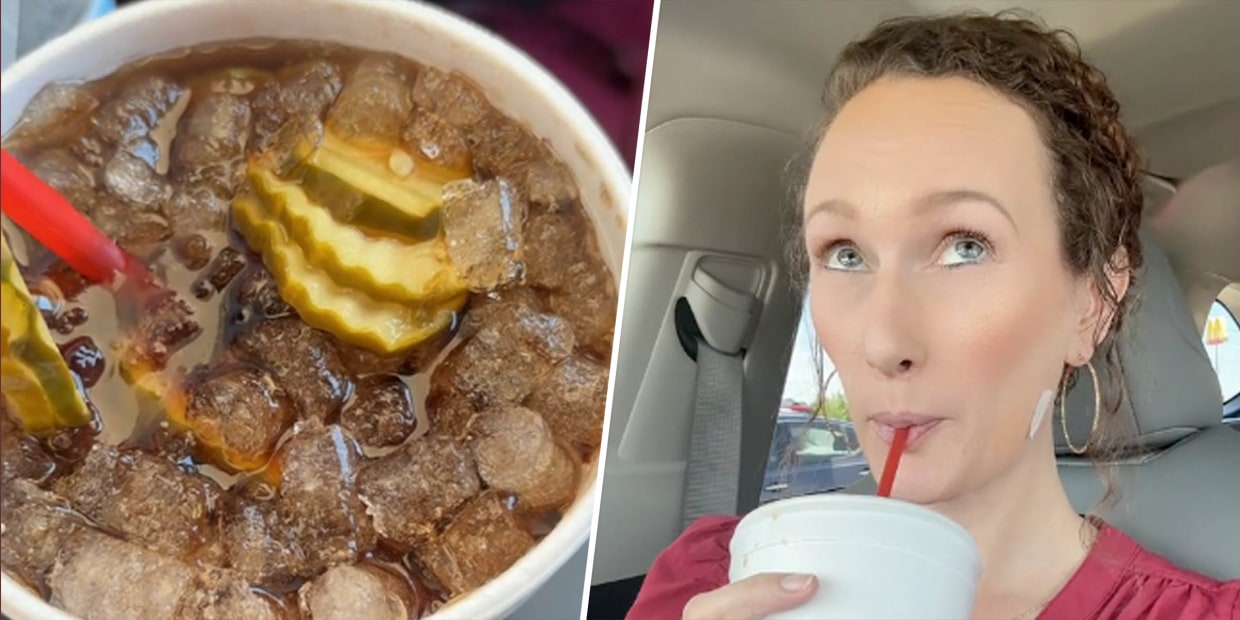 Sonic Order Of Dr Pepper with Pickles Goes Viral