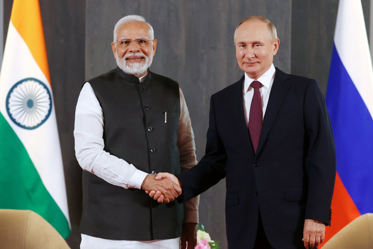 Primera visita de Modi a Rusia desde la guerra en Ucrania