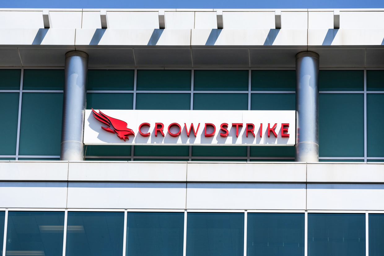 Exterior del edificio de oficinas de CrowdStrike