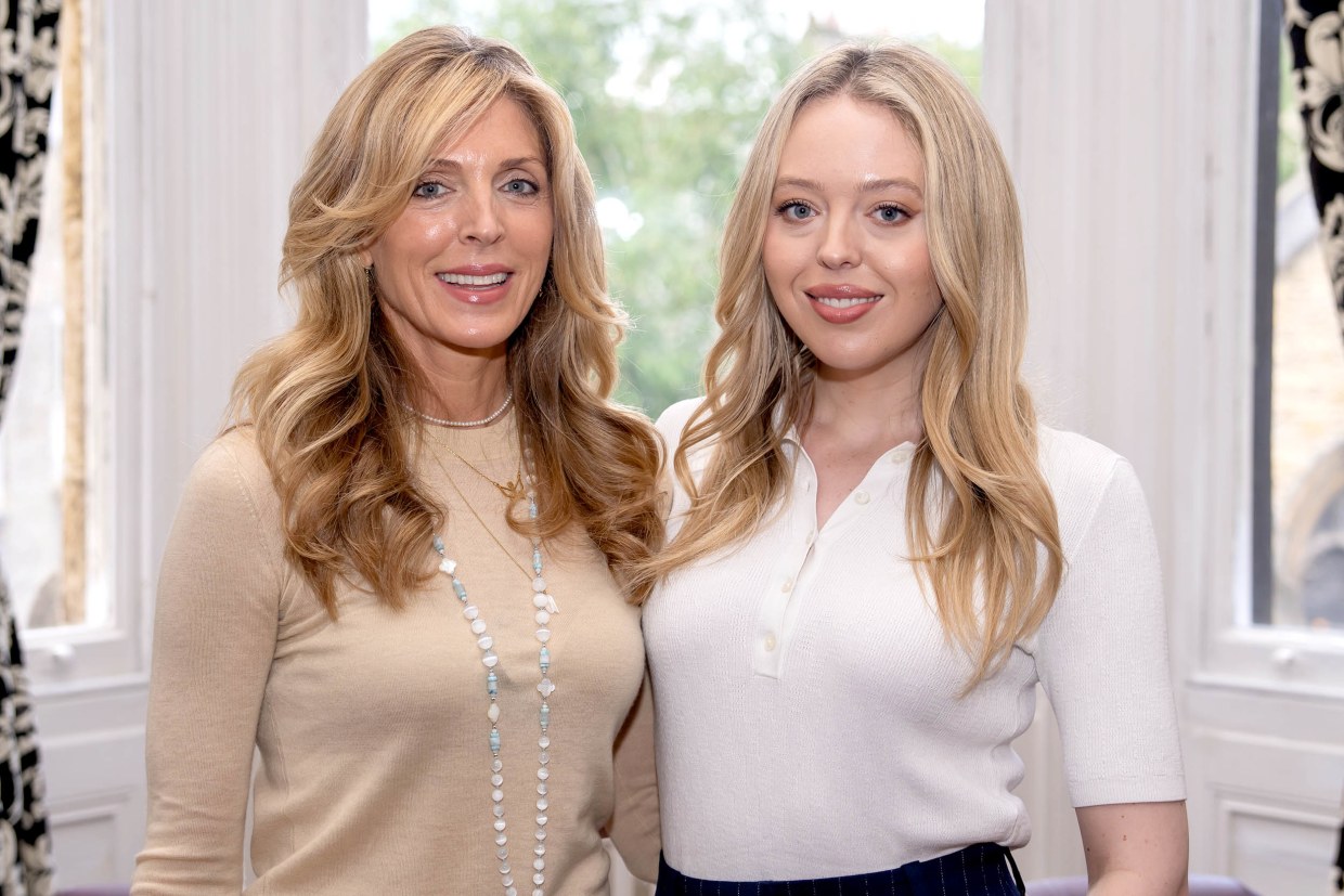 Marla Maples and daughter Tiffany Trump on June 10, 2024.