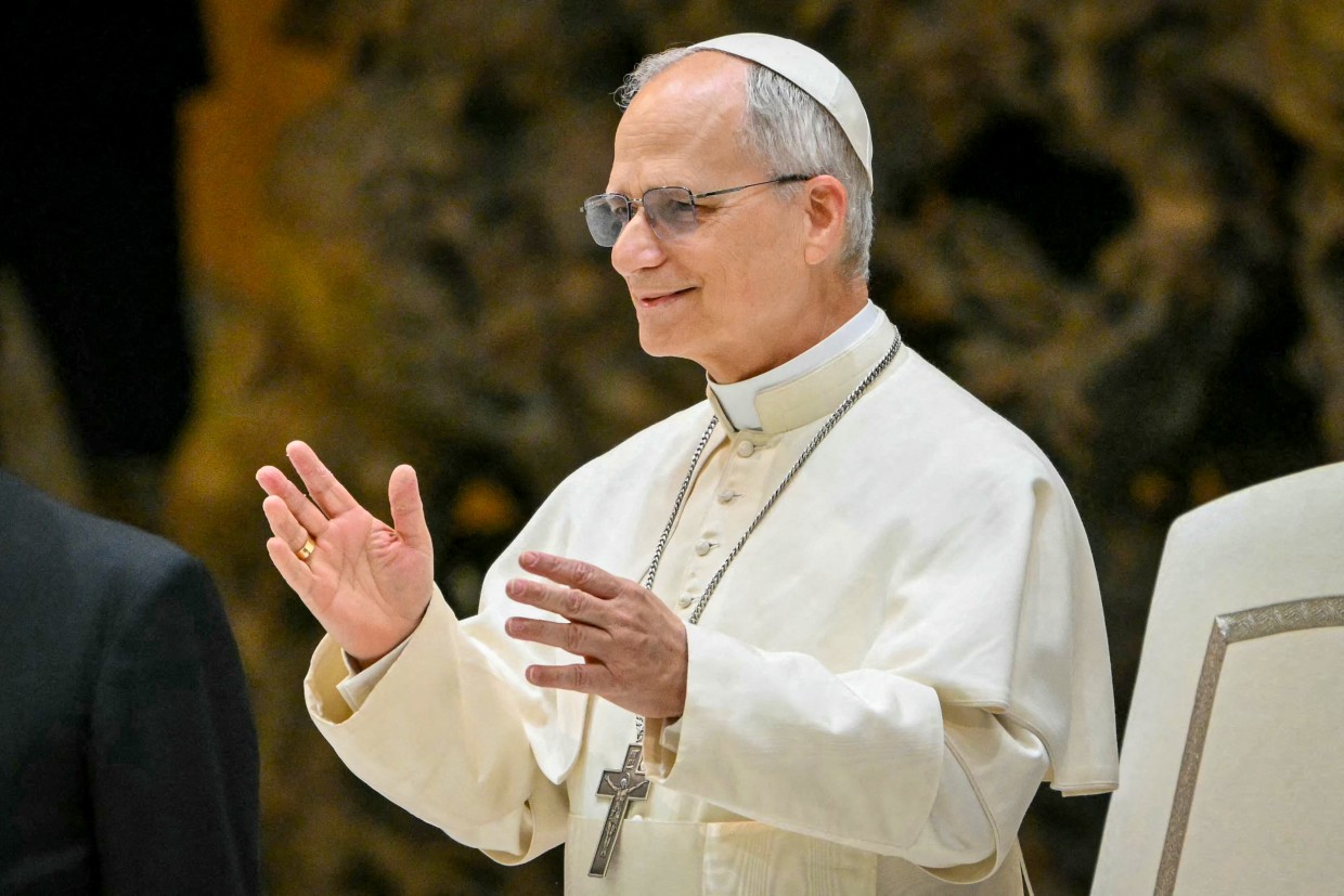 Pope Leo XIV affirms family is based on union between a man and a woman, unborn has inherent dignity