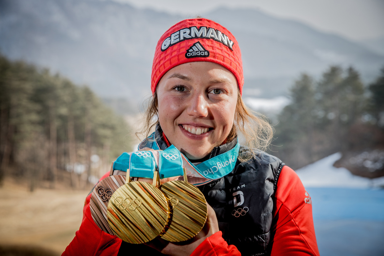 Two-time biathlon gold medalist Laura Dahlmeier killed in mountaineering accident