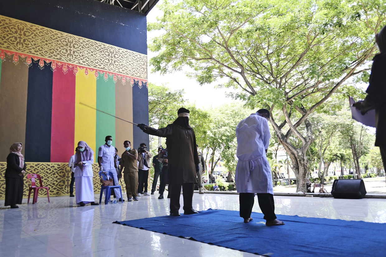 Public caning for homosexuality? Indonesian men receive 80 lashes for hugging and kissing – WION