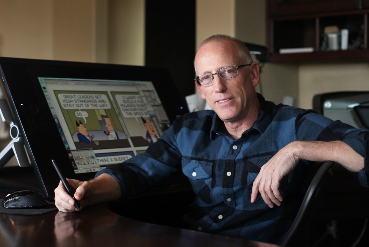 Scott Adams, cartoonist and author.