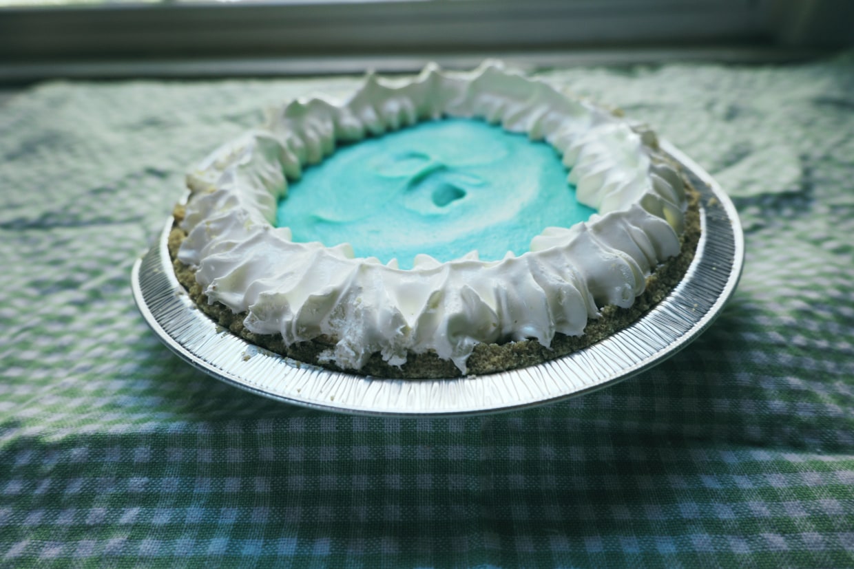 My whole Baja Blast Pie, all $19.99 of it.