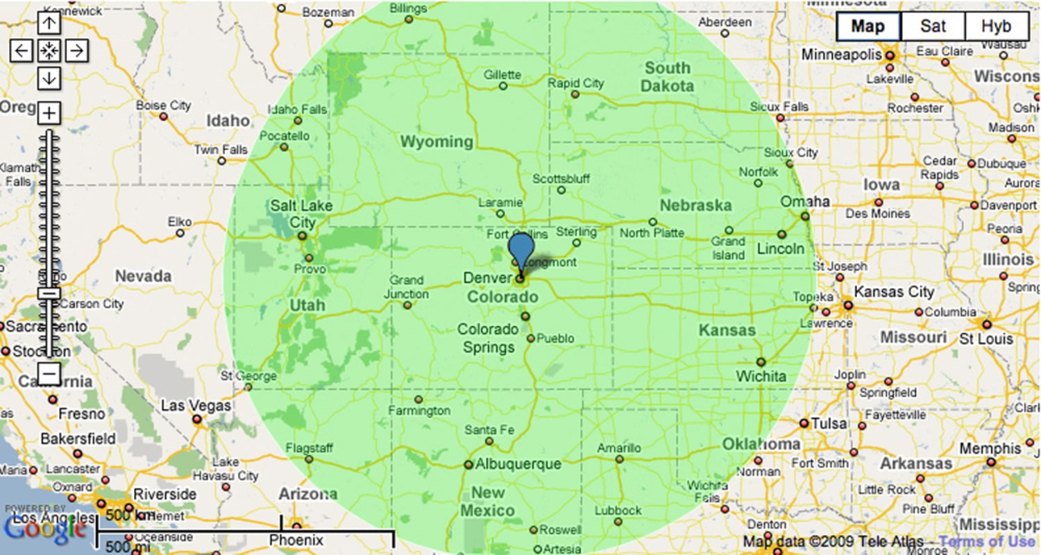 How To Draw A 5 Mile Radius On Google Earth The Earth Images Revimage Org