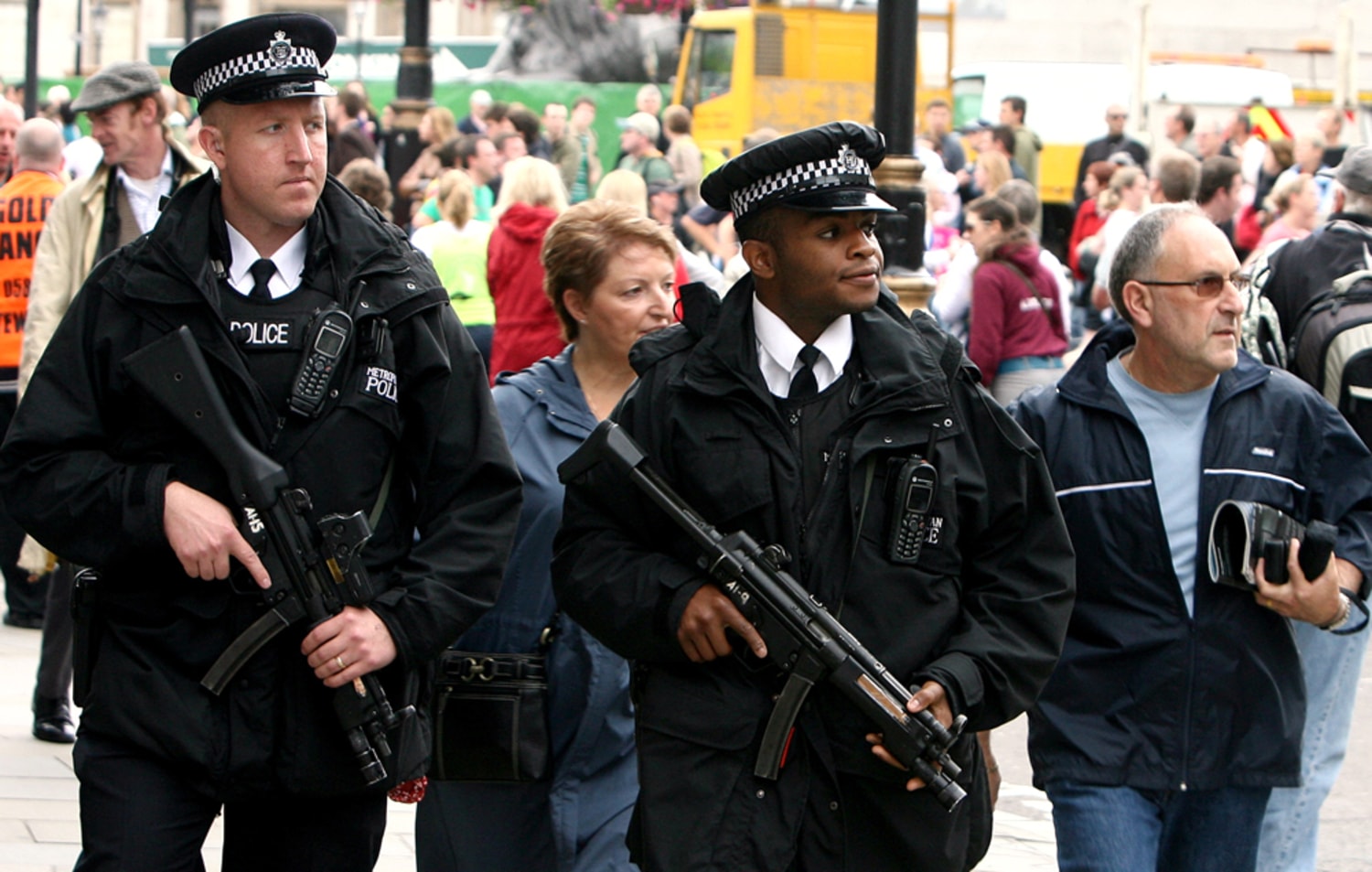 For some British bobbies a gun comes with job
