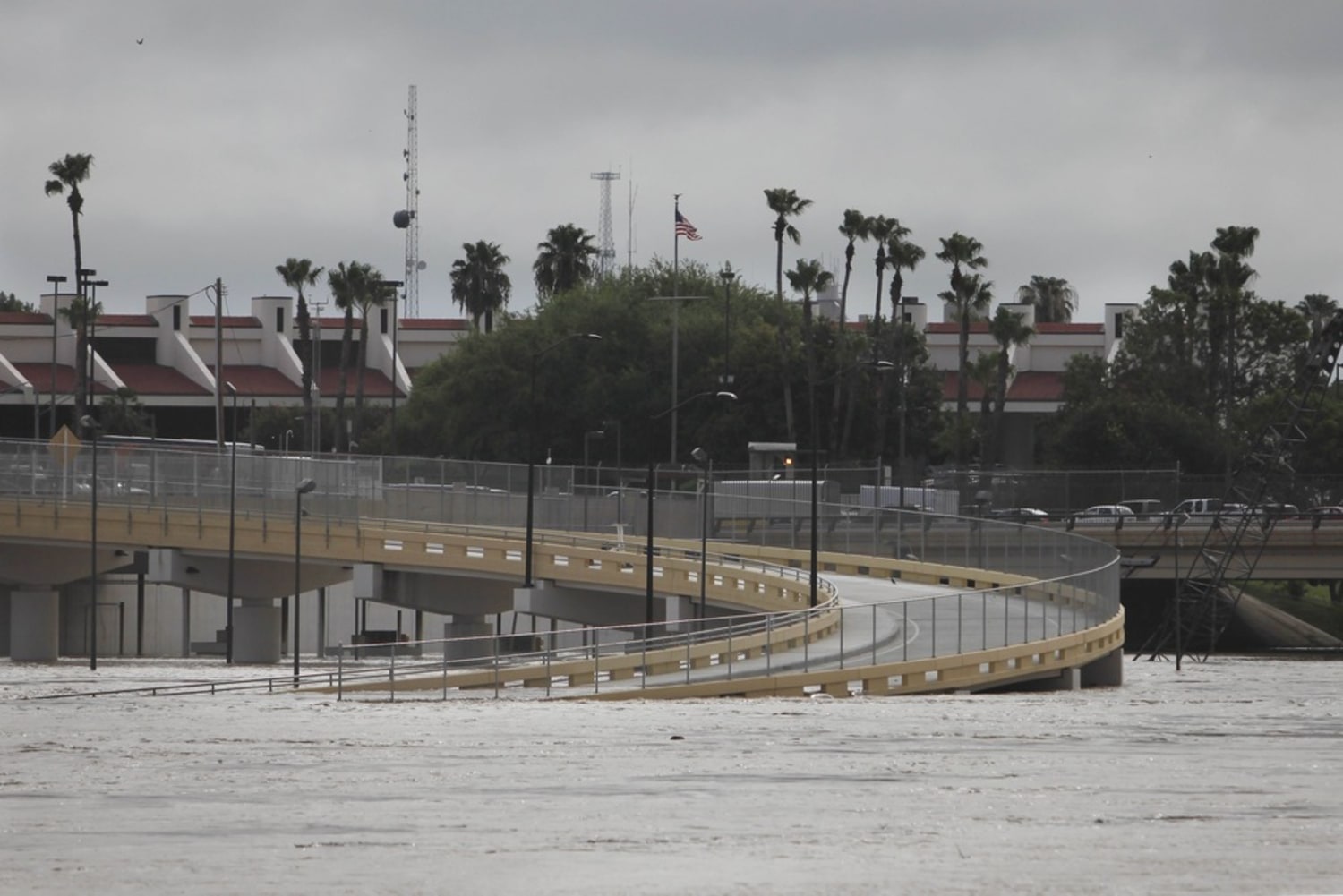 New Storm Hits Flooded Texas Mexico Border