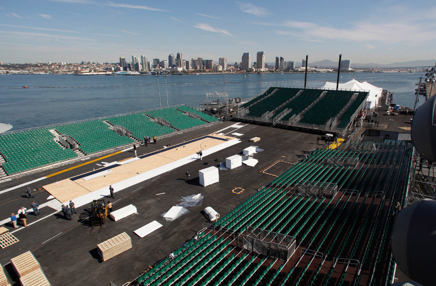 Michigan State to play on aircraft carrier for Veterans Day