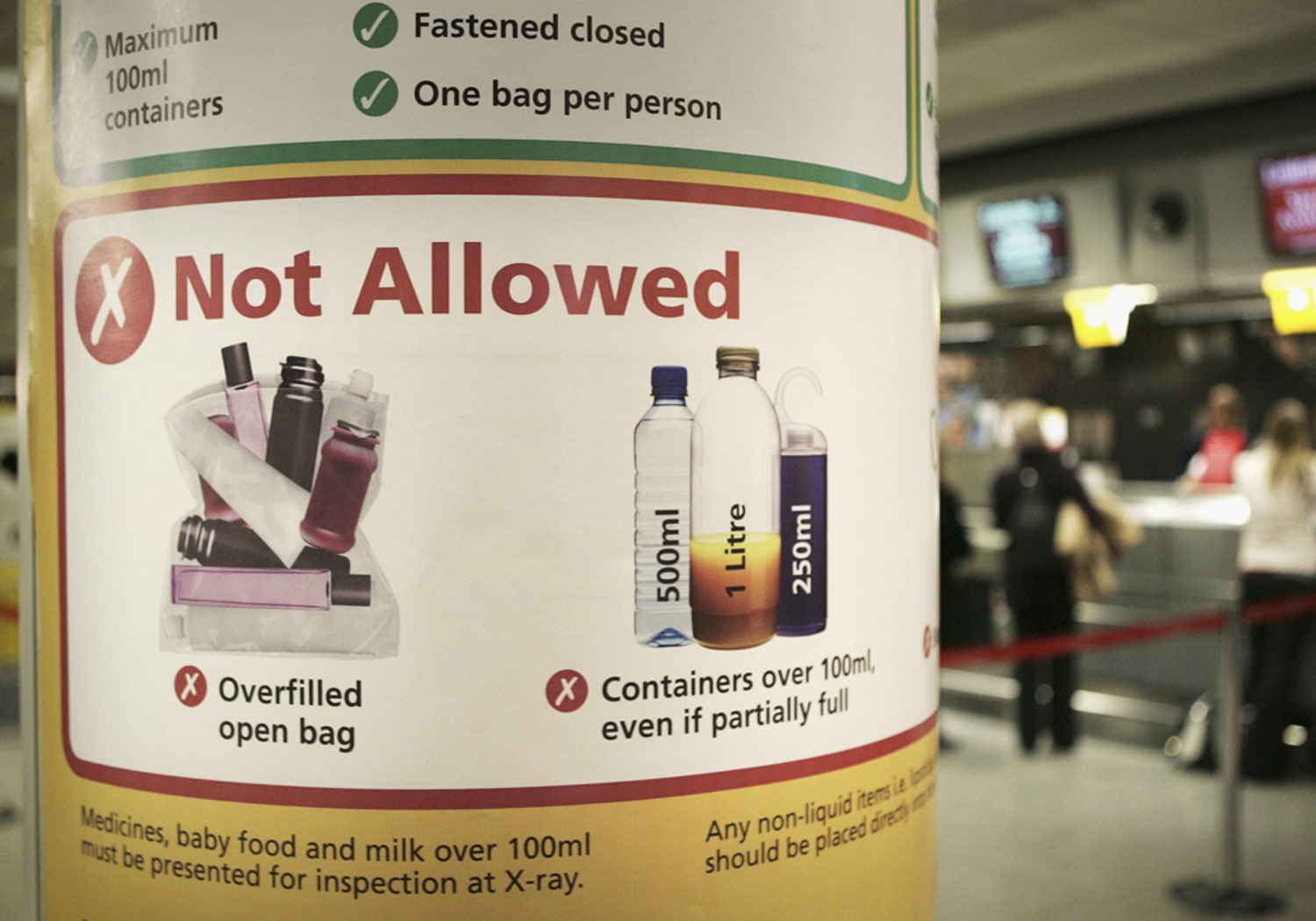 The Real Reason You Can't Bring Water Bottles Through Airport Security