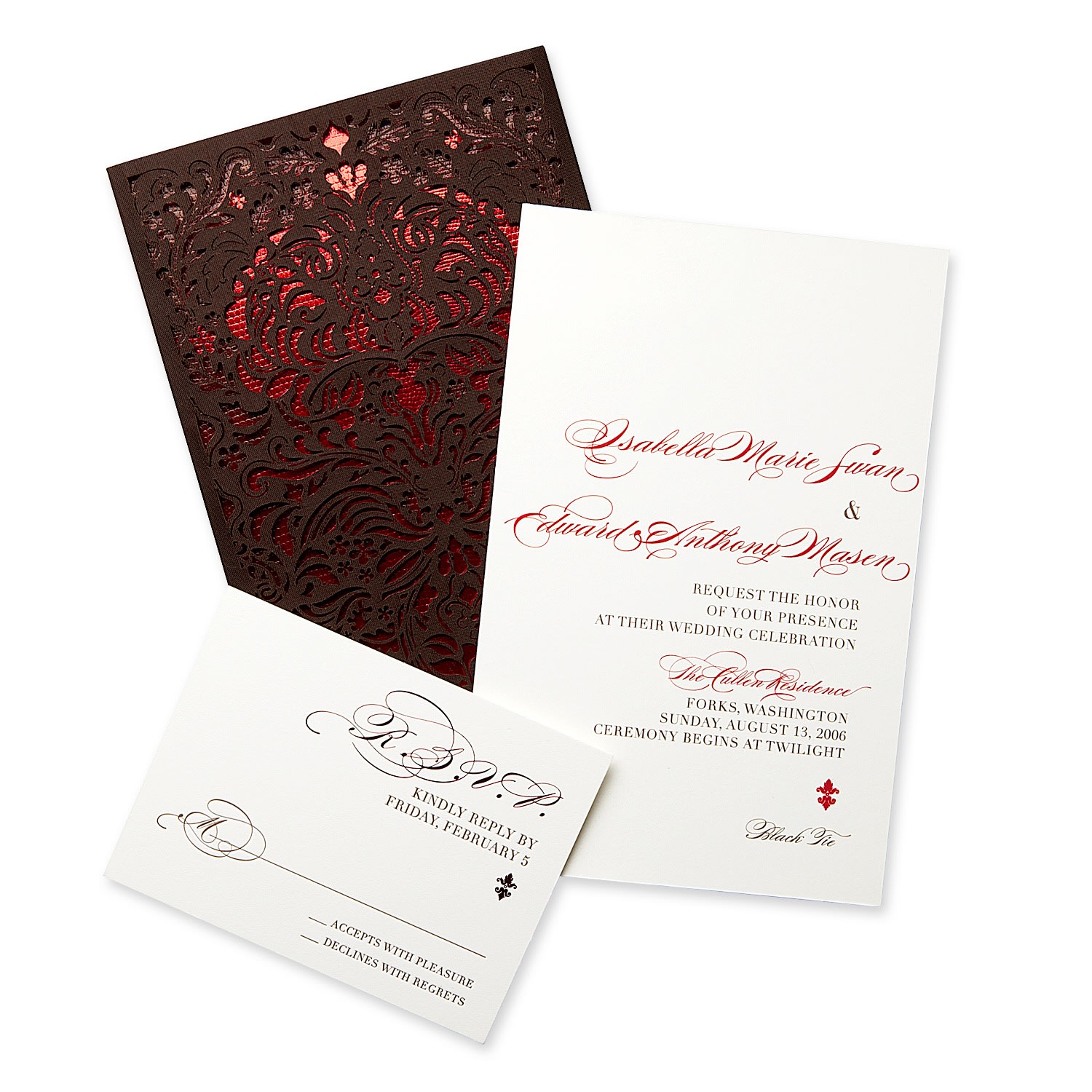 19+ Twilight Wedding Invitation