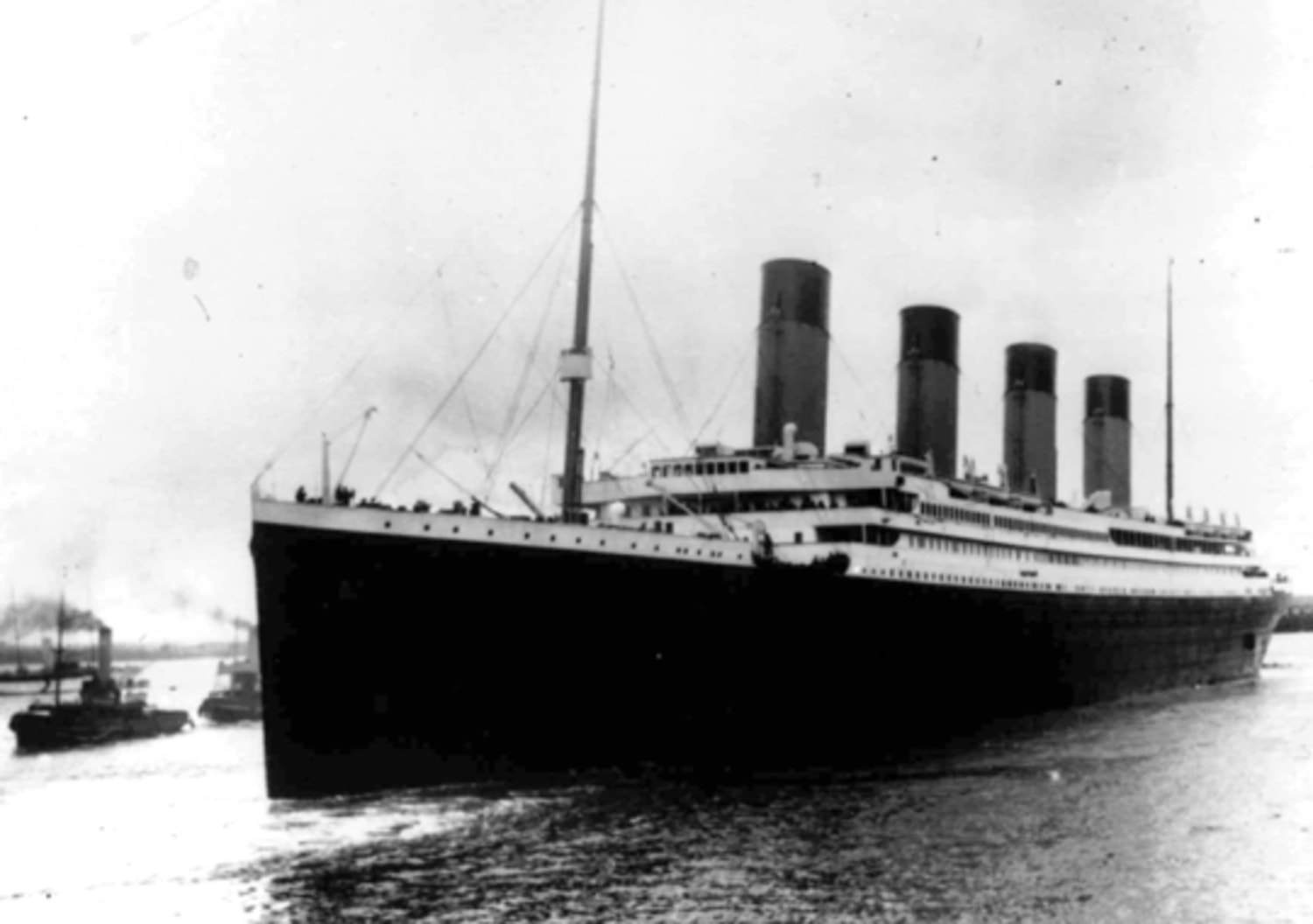 Pushy Yanks saved themselves on Titanic