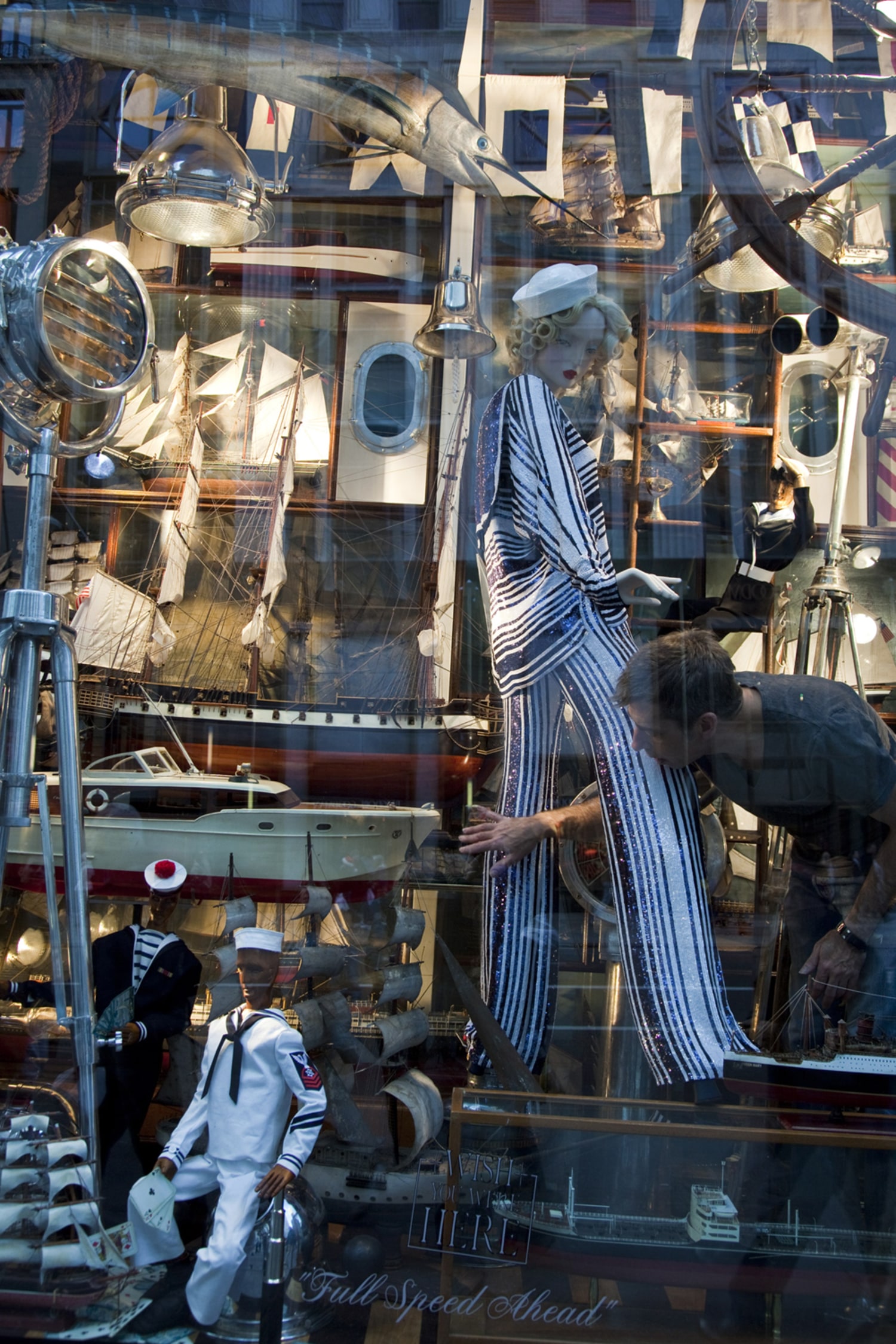Out & About: The Designer With a Gumball Machine at Bergdorf