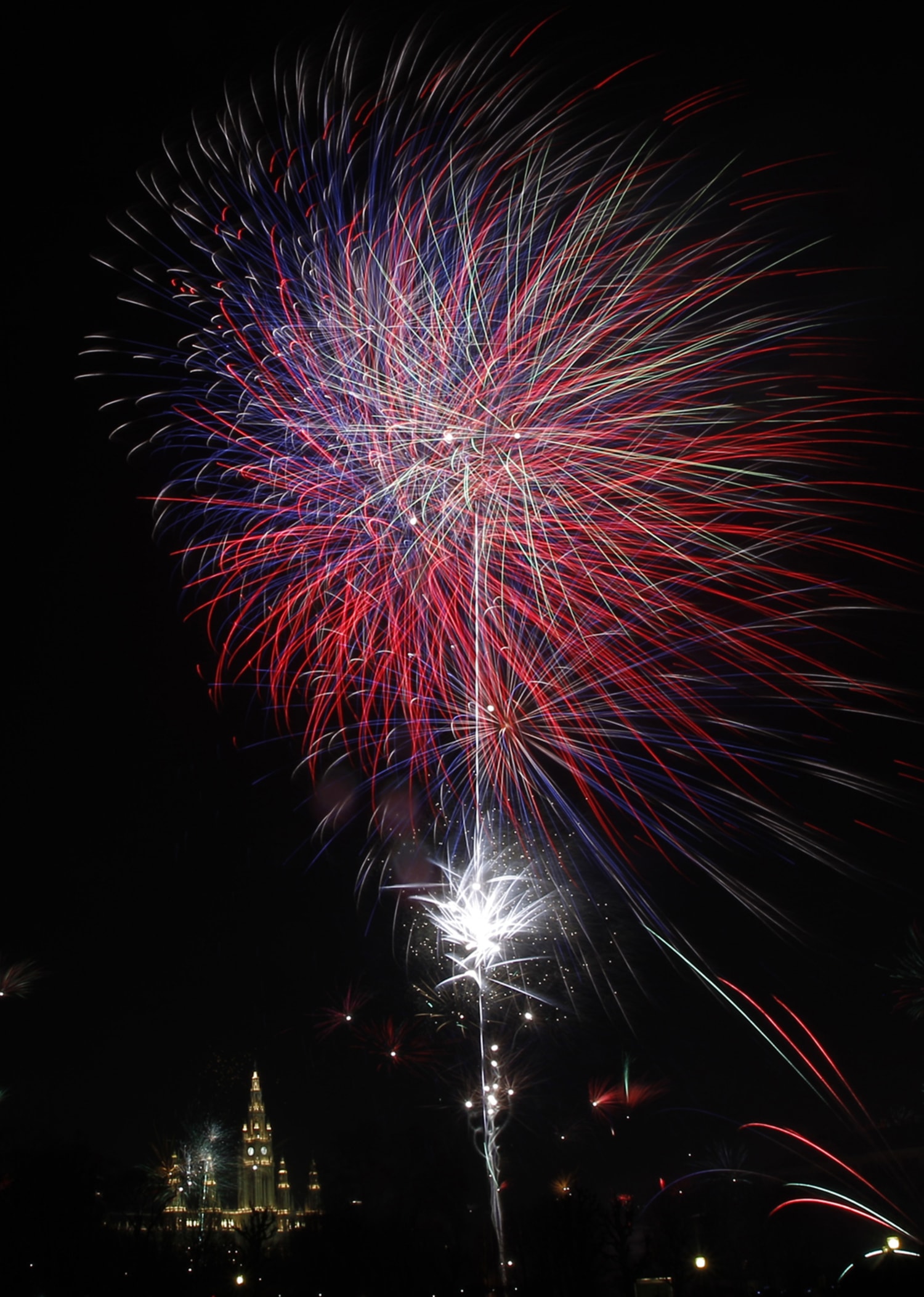 Fireworks explode over Citizens Bank Park after the game between the  News Photo - Getty Images