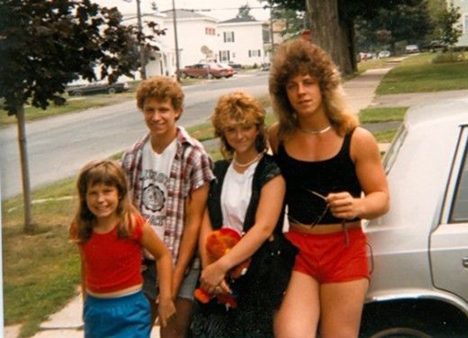 Awkward '80s: Big hair and wild style