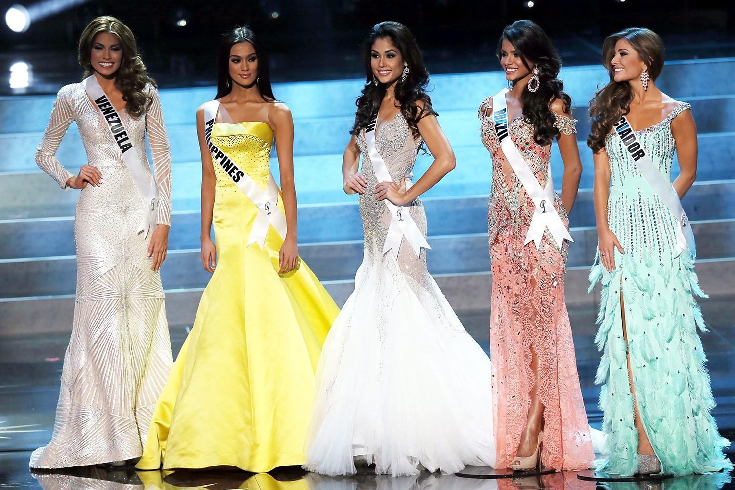 Nastassja Bolívar: Evening Gown Runway Miss Universe 2013 - FamousFix.com  post