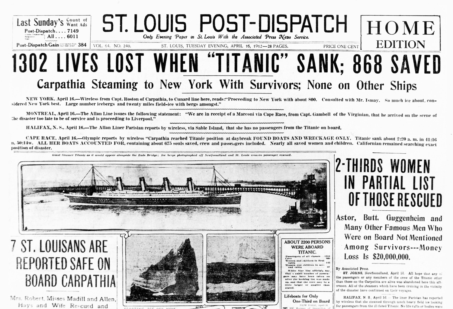 Titanic: 100 years later