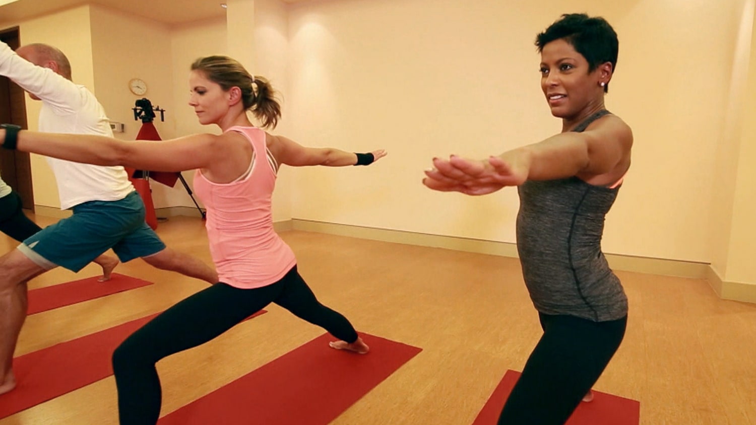 TODAY anchors try hot yoga, the sensation sweeping the US