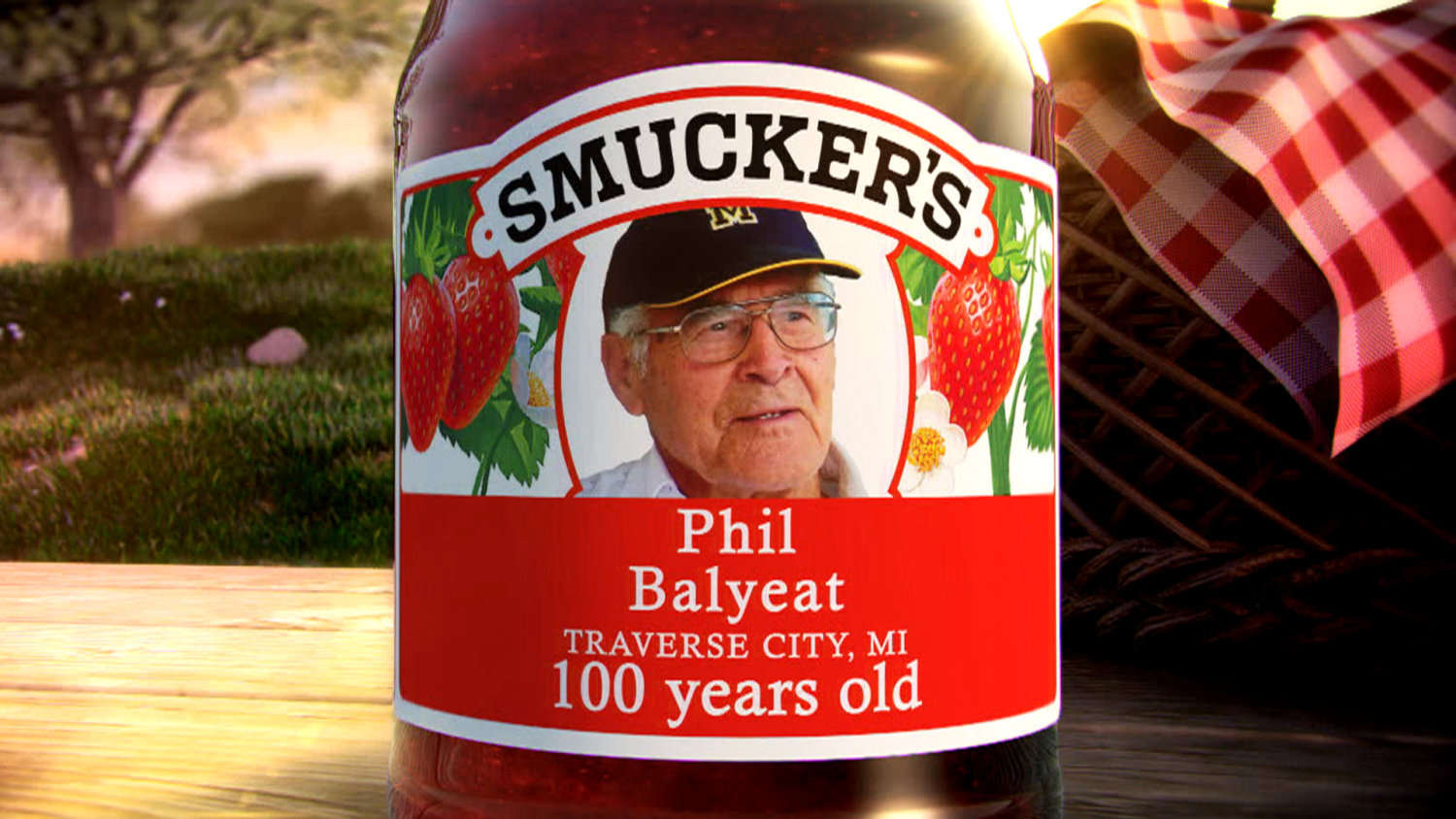 Smucker's 100th birthday label template