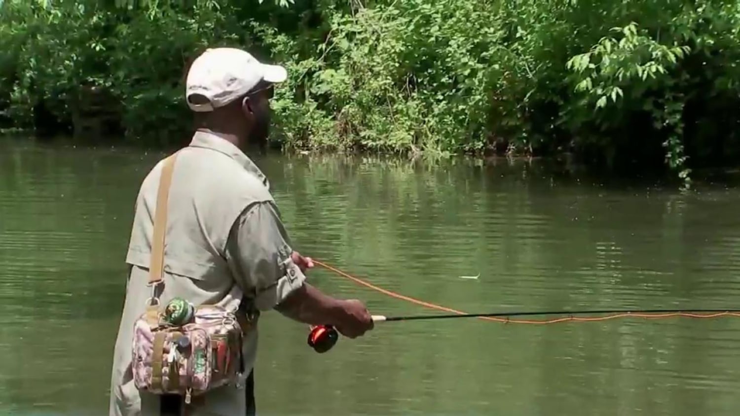 Wounded Veterans Find Peace Through Serenity of Fly Fishing