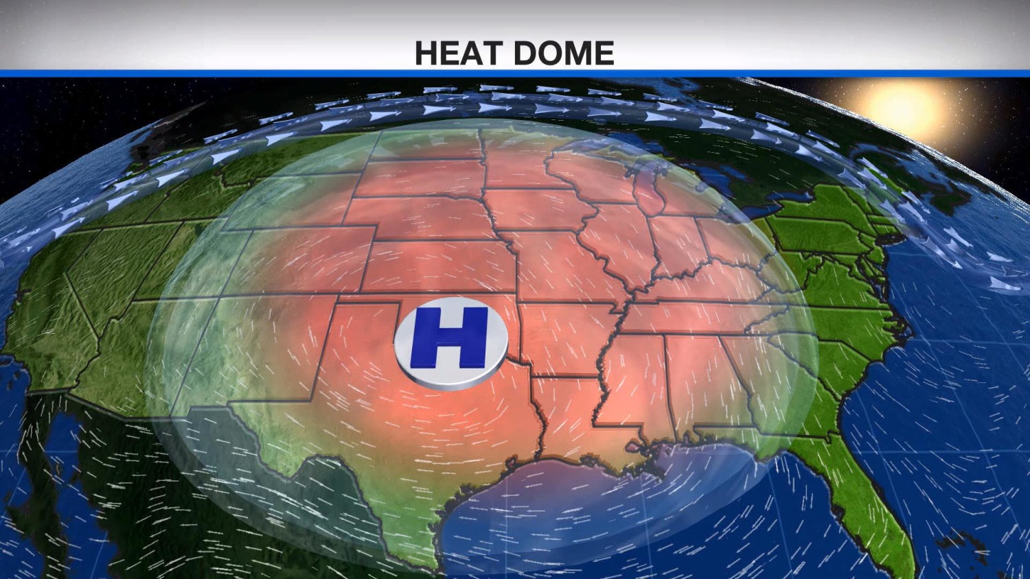What is a heat dome? And why is it affecting millions? A visual explainer