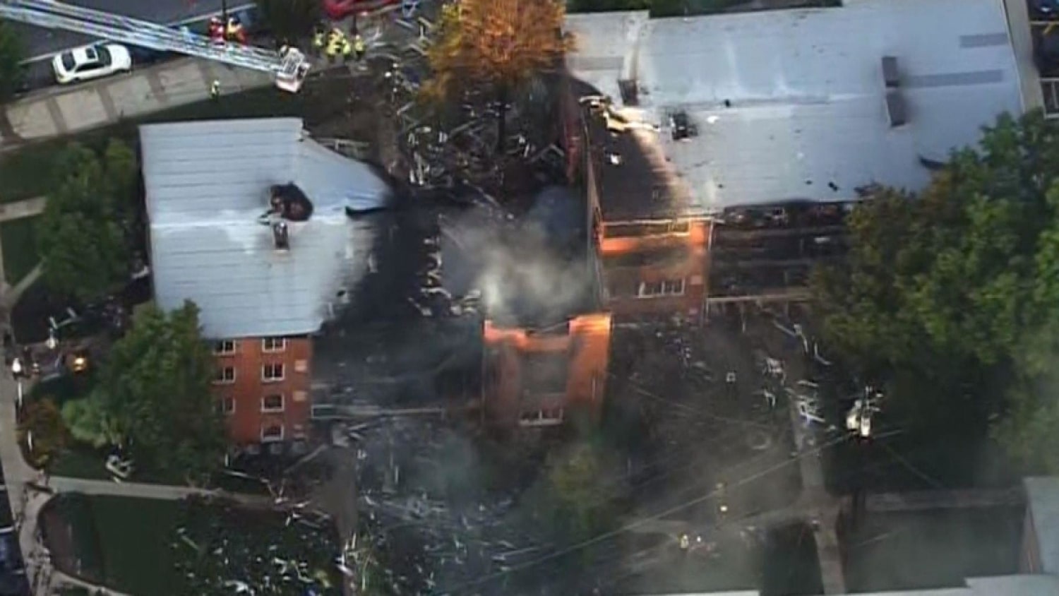 Blast Destroys Maryland Apartments