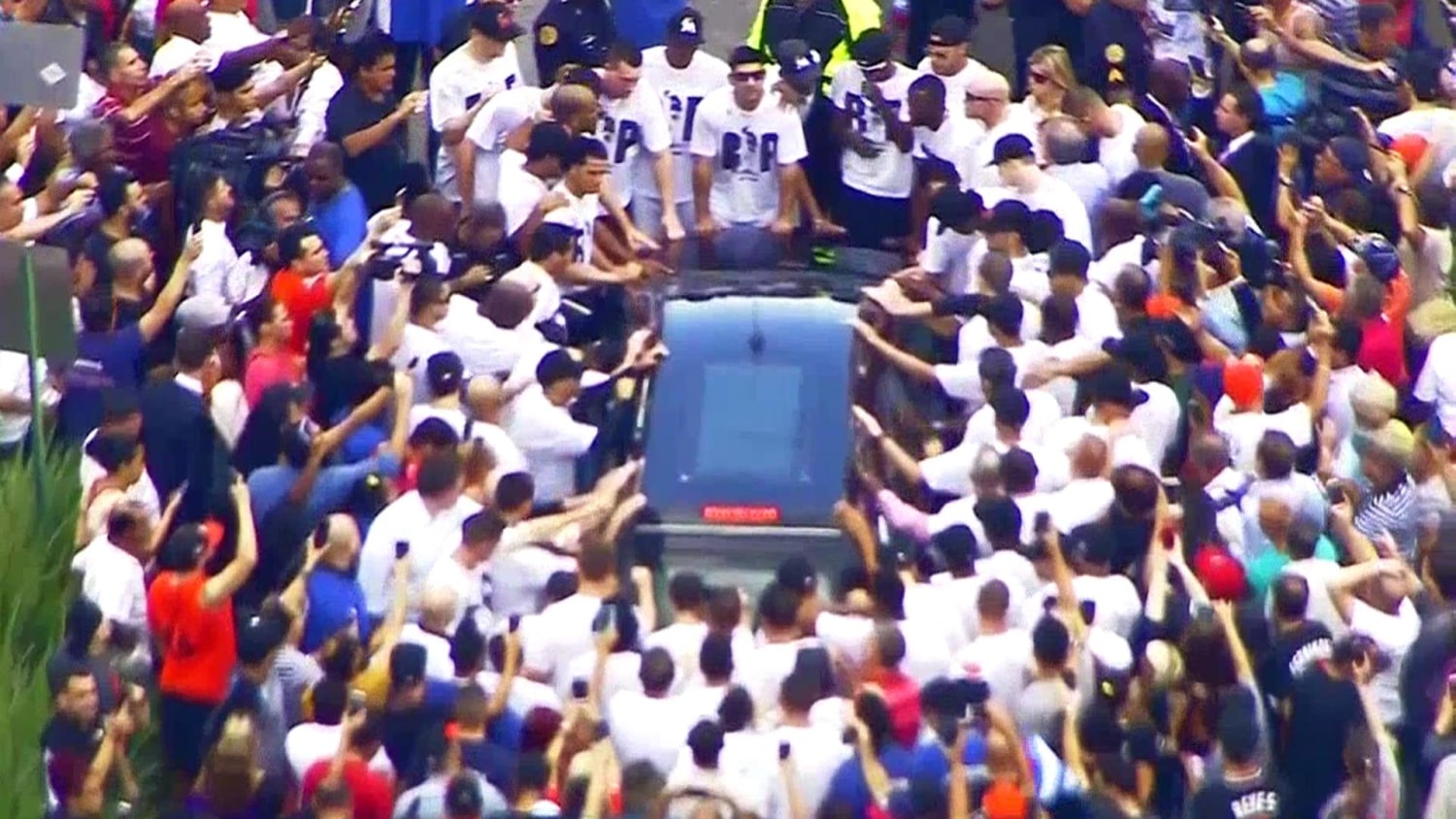 Fans Gather at Marlins Park for Jose Fernandez's Final Departure in  Motorcade Procession - ABC News