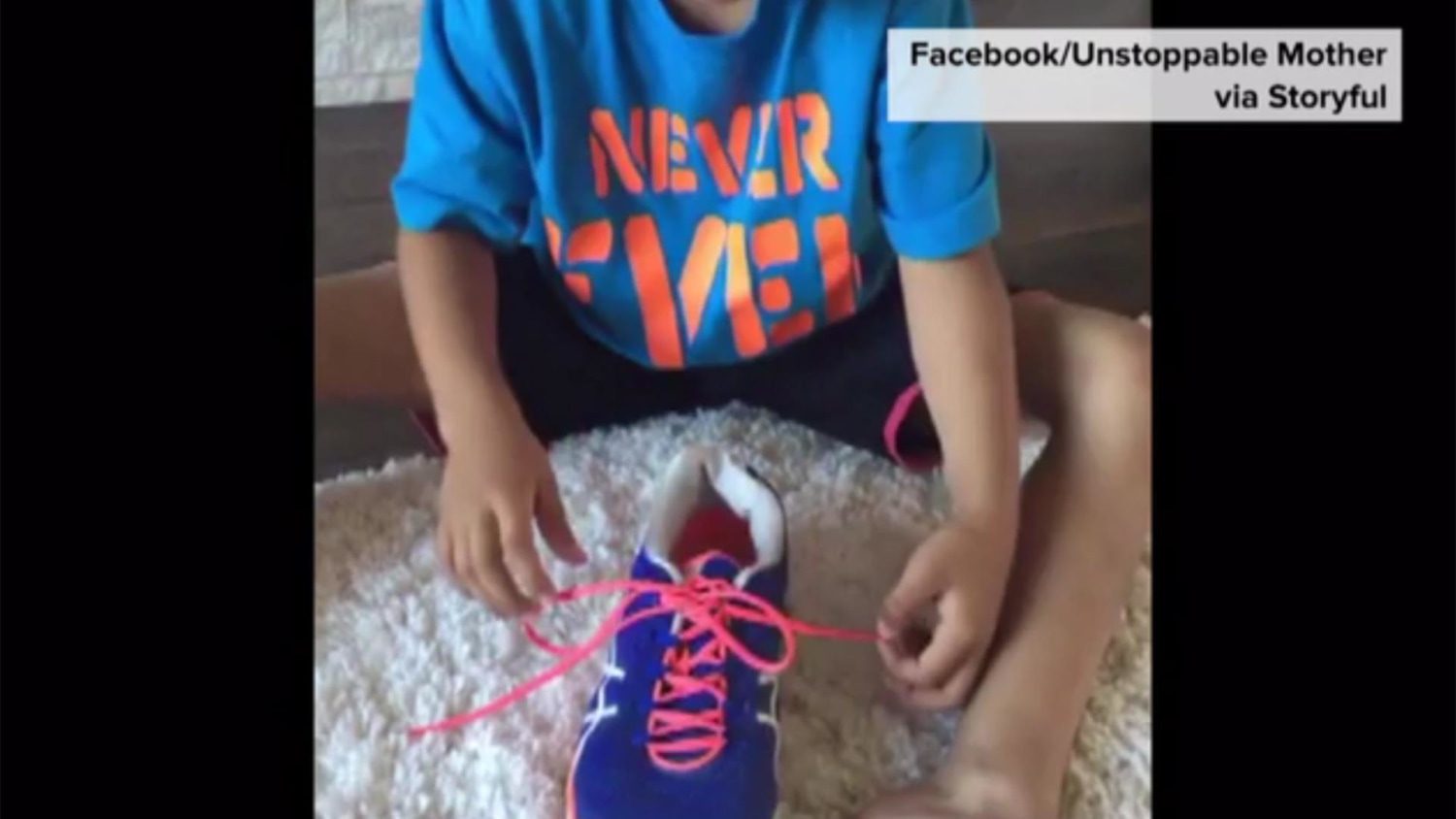 Teaching left handed child to tie shoes on sale