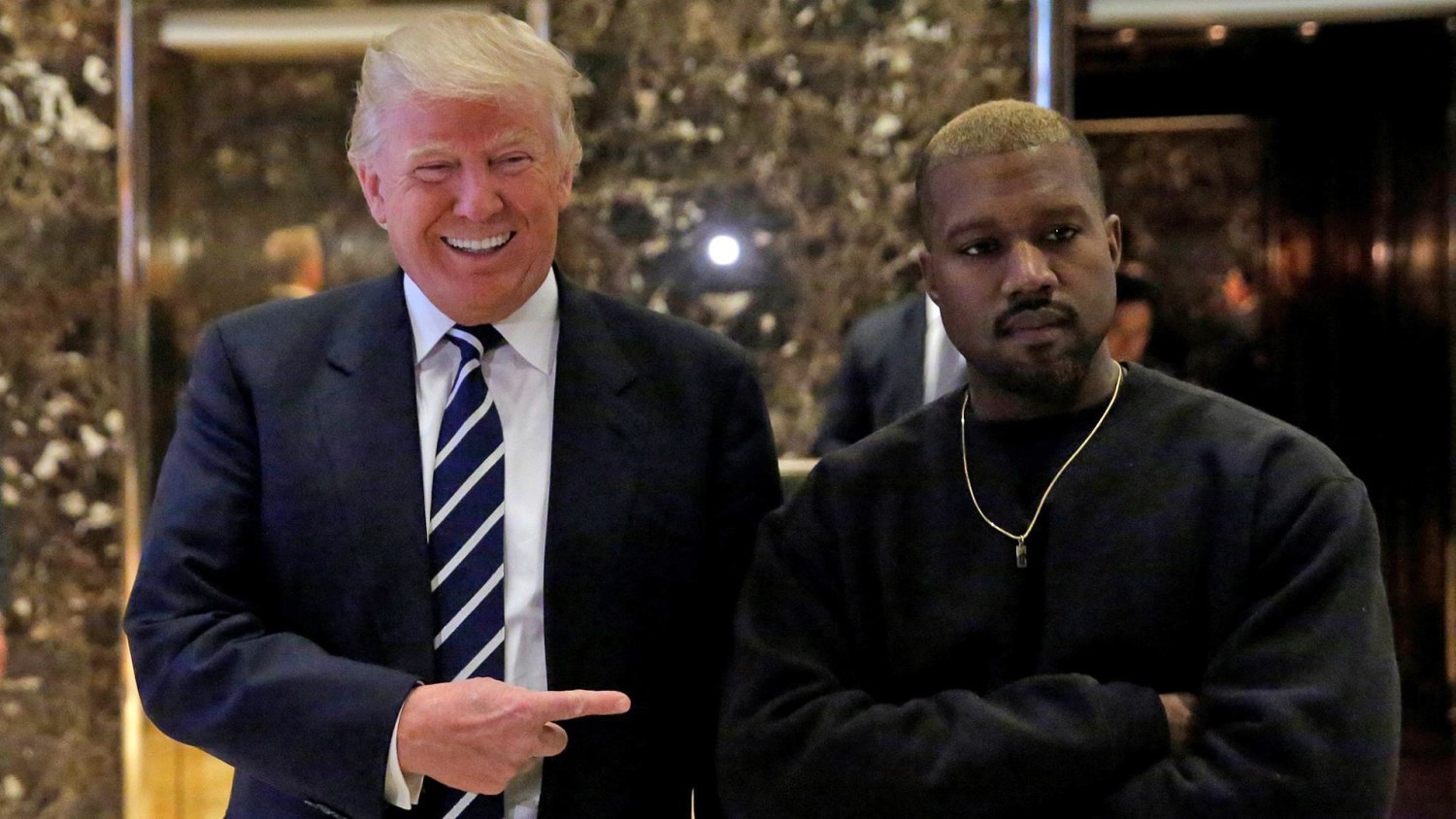 Trump kanye on sale supreme shirt
