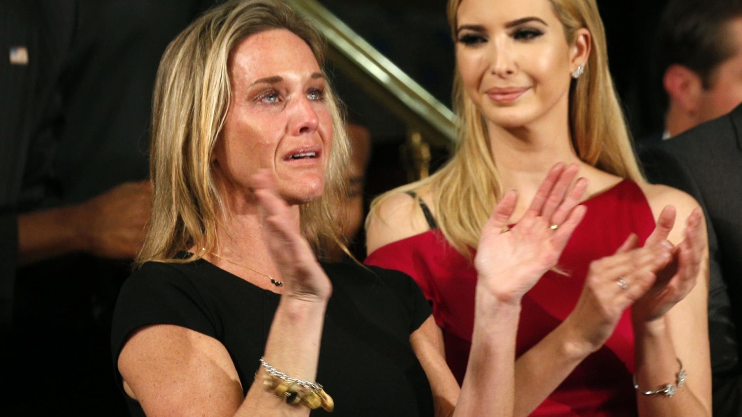 Trump Honors Widow of Fallen Navy SEAL William Ryan Owens in Address to Congress