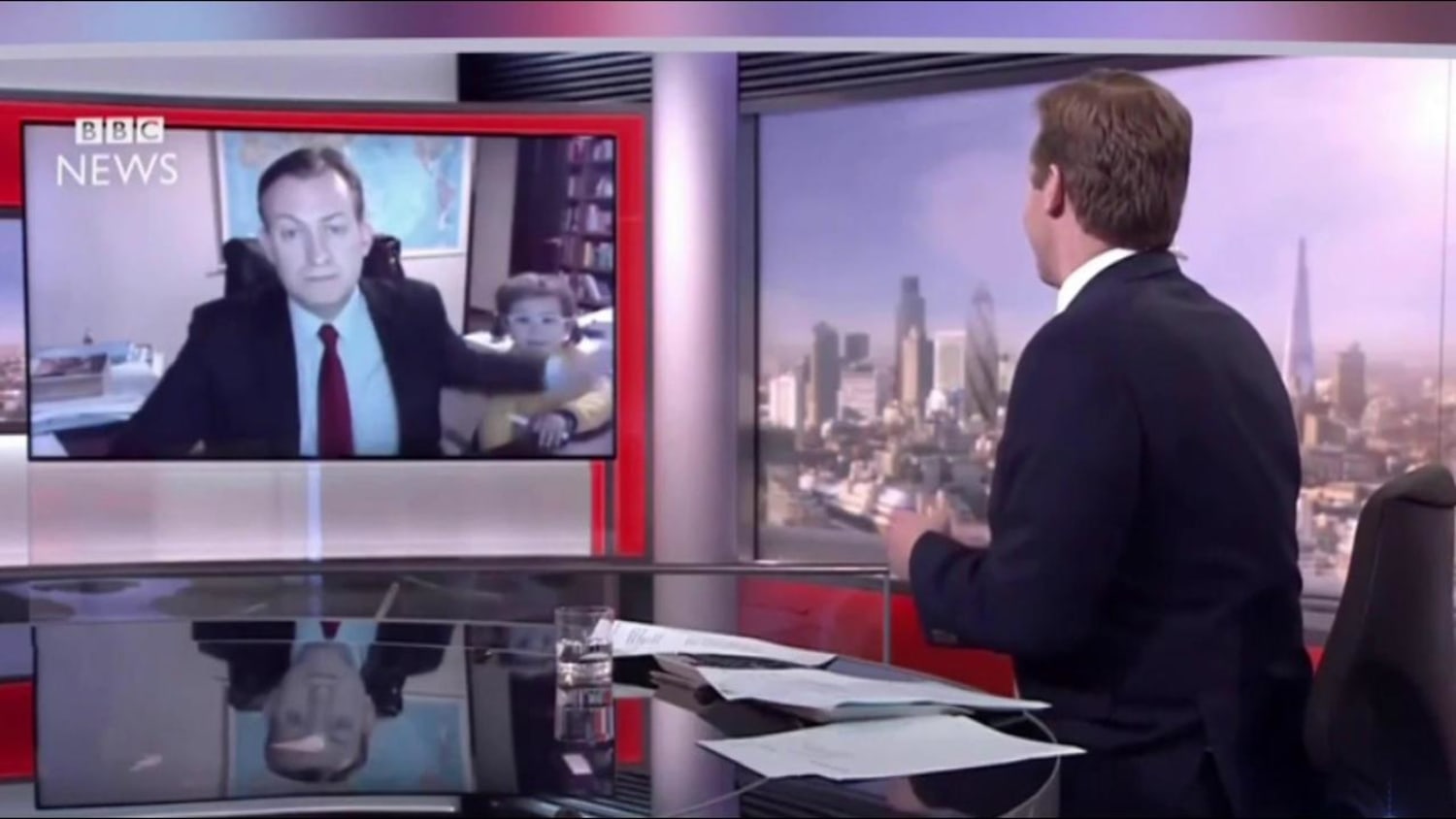 Hilarious and Relatable Video Shows Children Interrupt BBC Interview