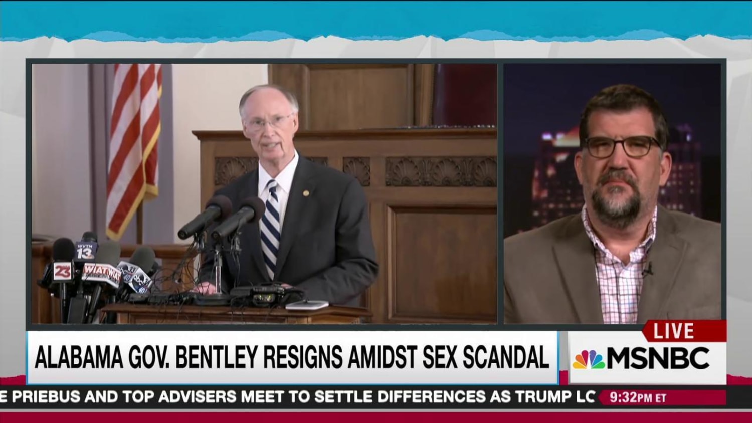 Sex, ethics scandal forces Alabama Governor Bentley to resign