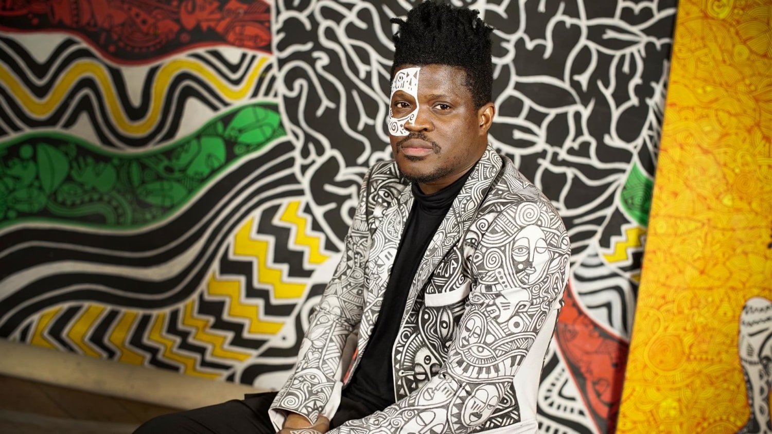 Artist Laolu Senbanjo explores Pan-African pride in the age