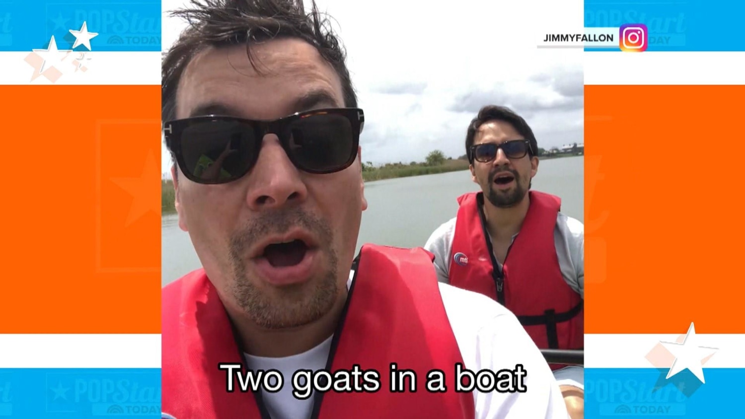 Jimmy fallon two on sale goats in a boat