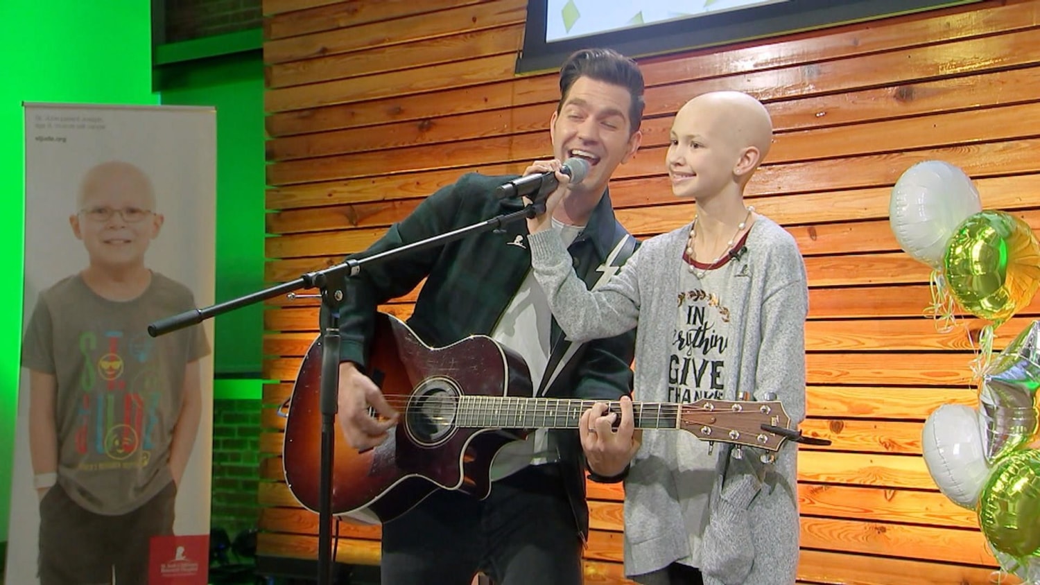 Today Visits St. Jude's To Learn More About 'Thanks And Giving'