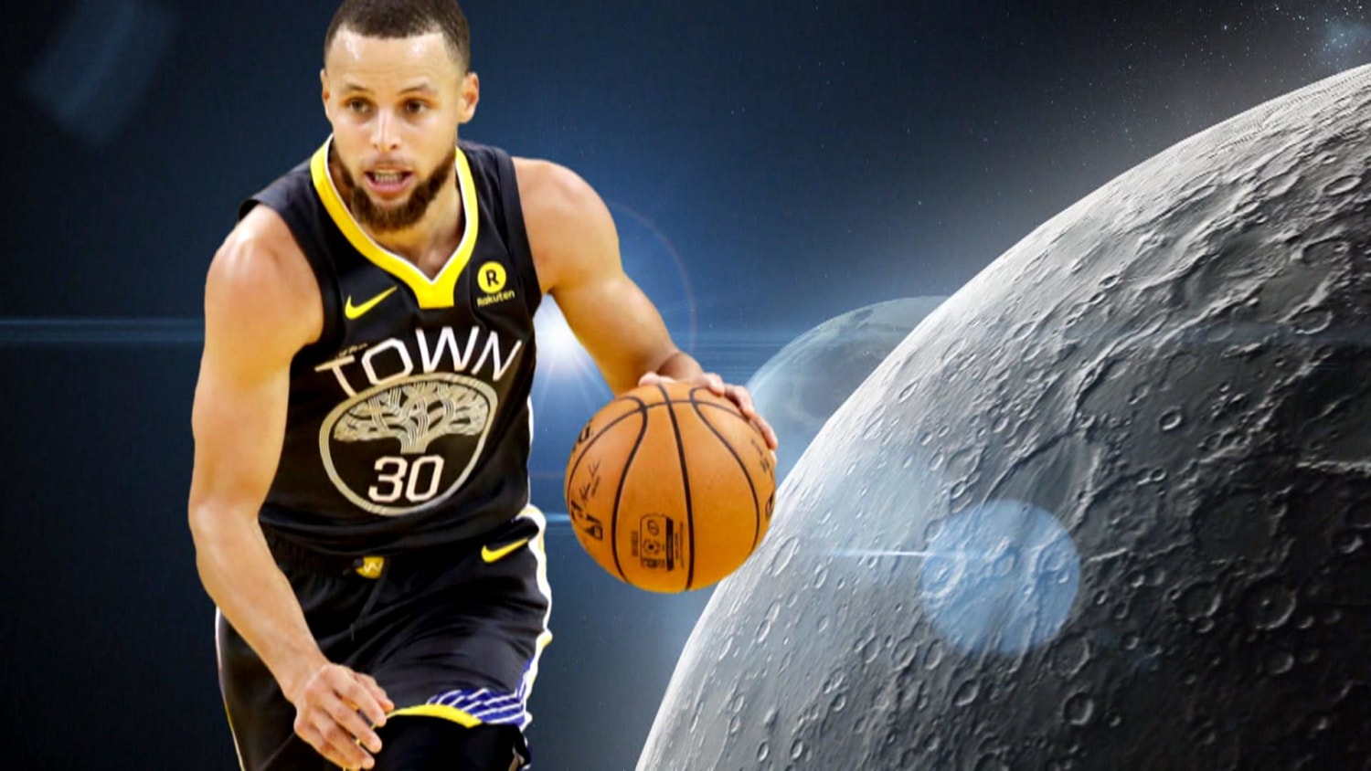 Steph Curry says he doubts moon landing NASA responds